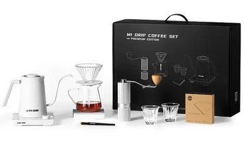 Набір для приготування кави MHW-3BOMBER M1 Asassin Pour Over Coffee Set на 9 предметів, Білий CS7007W фото