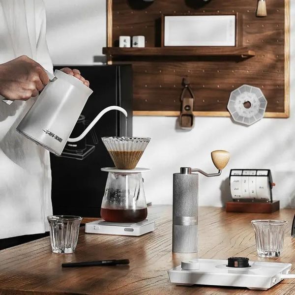 Набір для приготування кави MHW-3BOMBER M1 Asassin Pour Over Coffee Set на 9 предметів, Білий CS7007W фото