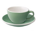 Чашка и блюдце под кофе с молоком Loveramics Egg Flat White, 150 мл, Mint C088-62BMT фото