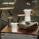 Кофеварка гейзерная MHW-3BOMBER Double Valve Moka Pot 4 cup для газовой плиты, 180 мл, ручная, эспрессо M5889W фото 8