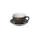 Чашка і блюдце для лате Loveramics Egg Cafe Latte Cup & Saucer Gunpowder 300 мл C088-70BGU фото 1