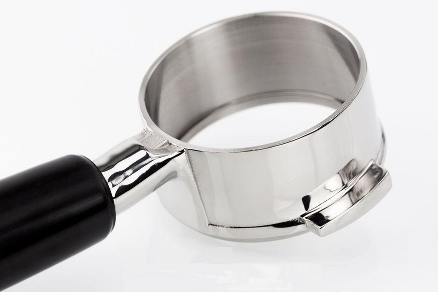 Холдер без дна Cafelat LM, портафільтр для кави бездонний для кавомашини бакелітова чорна ручка 270 фото