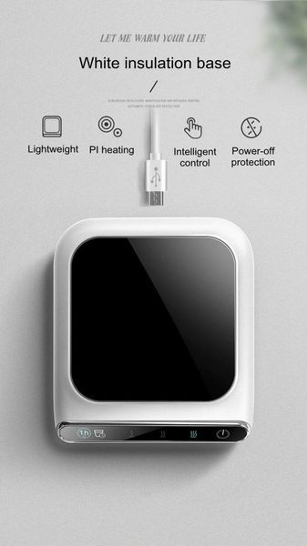 USB-підставка під чашку з підігрівом BV-1901 із сенсорним управлінням і підігрівом від USB BV-1901 фото