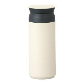 Термокружка з кришкою Kinto Travel Tumbler White 350 мл металева із нержавіючої сталі 20932 фото