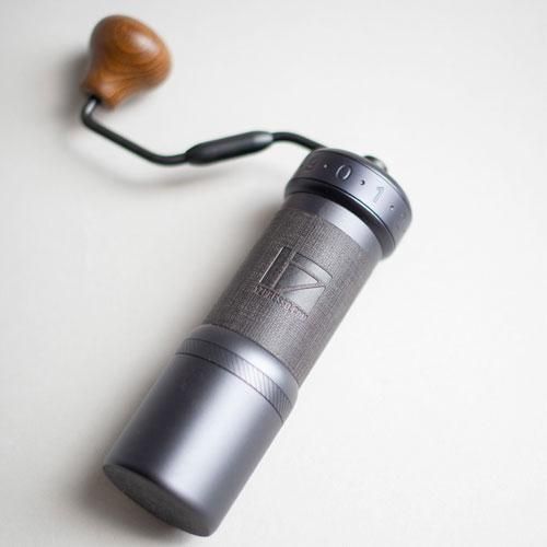 Ручная кофемолка 1Zpresso K-Ultra с регулировкой уровня помола, с коническими стальными жерновами, алюминиевая 1Z-KU-IG фото