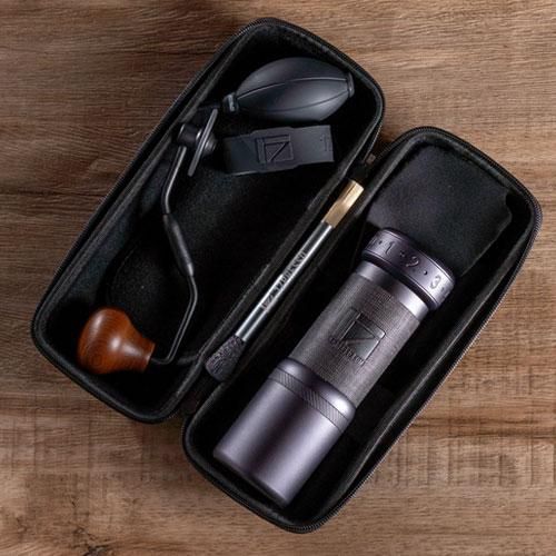 Ручная кофемолка 1Zpresso K-Ultra с регулировкой уровня помола, с коническими стальными жерновами, алюминиевая 1Z-KU-IG фото
