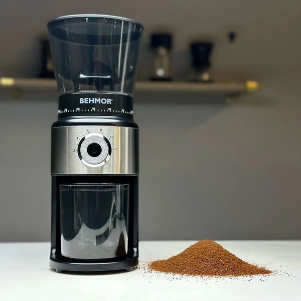 Кавомолка Behmor IBG1000EU електрична з конічними металевими жорнами IBG1000EU фото