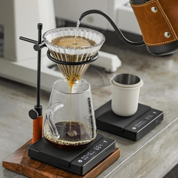 Станция для кофе MHW-3BOMBER Walnut Black Drip Station BCH5907 фото