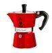 Гейзерная кофеварка Bialetti Moka Color Red (1 чашкa - 60 мл) 0004941/NP фото 1