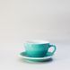 Чашка и блюдце для латте Loveramics Egg Caf&eacute; Latte Cup & Saucer, Teal, 300 мл C088-13BTE фото