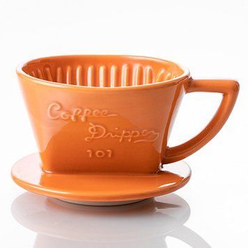 Пуровер Cafec Arita Ware Dripper 101, Оранжевий G-101OR фото