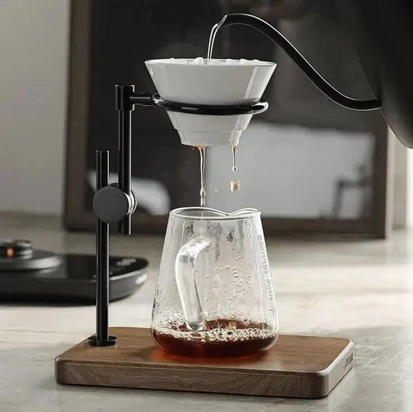Станция для кофе MHW-3BOMBER Walnut Drip Station Gold BCH5907 фото