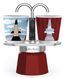Гейзерная кофеварка Bialetti Mini Express  Margrite Red на 2 чашки, 100 мл 0001406/NP фото 1