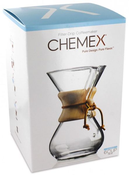 Кемекс Chemex CM-6A, кавоварка пуровер для заварювання кави, оригінал, 800 мл CM-6A фото