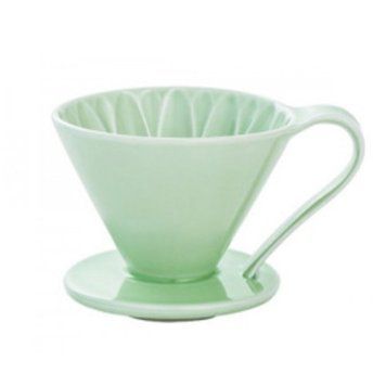 Пуровер Cafec Arita Ware Flower Dripper Cup4, Green CFD-4GR фото