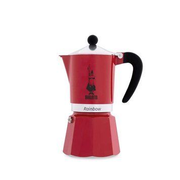 Bialetti гейзерна кавоварка Червона на 6 чашок мока з алюмінію 0005043/NP фото