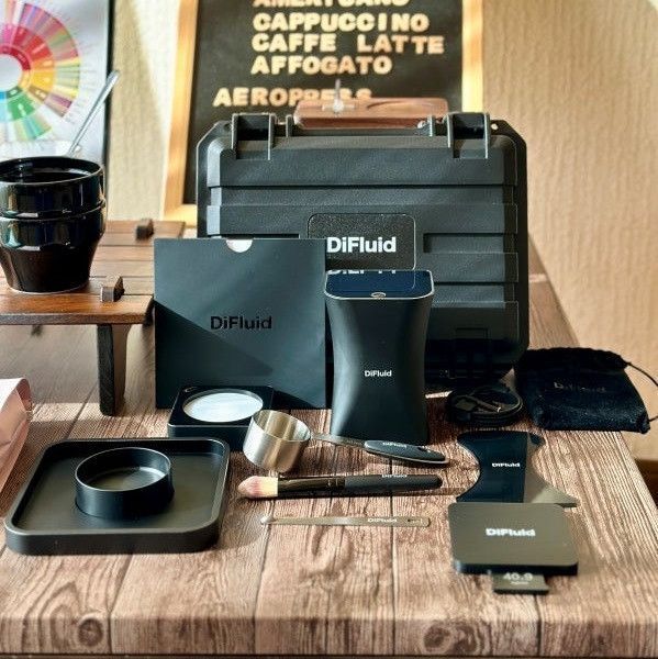 Профессиональный анализатор обжарки частиц кофе Difluid Omni OM1-OS фото