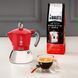 Гейзерная кофеварка Bialetti New Moka Induction Red на 6 чашек 280 мл для индукционной плиты красная 6946 фото 3