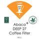 Фильтры Cafec Abaca Plus Deep 27, 100 шт AFD27-100W фото 8