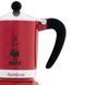Bialetti гейзерная кофеварка Красная на 6 чашек мока из алюминия 0005043/NP фото 2