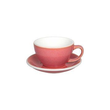 Чашка і блюдце для лате Loveramics Egg Cafe Latte Cup & Saucer Berry 300 мл C088-107BBE фото