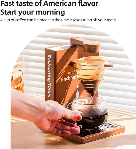 Эксклюзивная капельная кофеварка Icafilas Drip Coffee Maker для заваривания фильтр кофе, Красная MA2302R фото