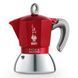 Гейзерна кавоварка Bialetti Moka Induction на 4 чашки, 150 мл Червона 6944 фото 1