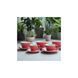 Чашка і блюдце для лате Loveramics Egg Cafe Latte Cup & Saucer Berry 300 мл C088-107BBE фото 5