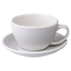 Чашка и блюдце для латте Loveramics Egg Caf&eacute; Latte Cup & Saucer White 300 мл C0098-200WHH фото 1