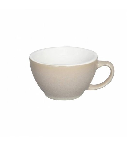 Чашка і блюдце для лате Loveramics Egg Cafe Latte Cup & Saucer, 300 мл, Ivory C088-105BIV фото