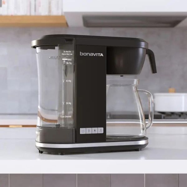 Фільтр кавоварка Bonavita Enthusiast Coffee Brewer 8 Cup, автоматична, крапельна фільтраційна фільтраційна BVC2201TS-MB-DE фото