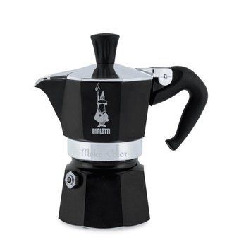 Гейзерна кавоварка Bialetti Moka Express Black (1 чашка - 60 мл) 0004951/NP фото