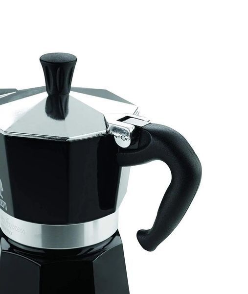 Гейзерна кавоварка Bialetti Moka Express Black (1 чашка - 60 мл) 0004951/NP фото