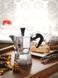 Гейзерна кавоварка Bialetti Moka Express на 6 чашок 270 мл на газу для приготування кави еспресо 1163 фото 8