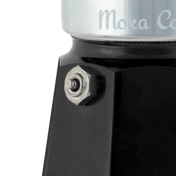 Гейзерна кавоварка Bialetti Moka Express Black (1 чашка - 60 мл) 0004951/NP фото