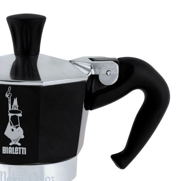 Гейзерна кавоварка Bialetti Moka Express Black (1 чашка - 60 мл) 0004951/NP фото