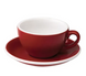 Чашка і блюдце для капучино Loveramics Egg Red, 200 мл C088-150RD фото
