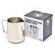 Питчер Rhinowares Coffee Gear Pro 950 мл для кофе из нержавеющей стали для взбивания молока,с ручкою для кофе RHMJ32OZ фото 5