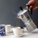 Гейзерна кавоварка Bialetti Moka Express на 6 чашок 270 мл на газу для приготування кави еспресо 1163 фото 9