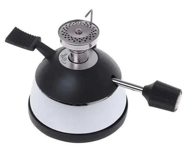 Газовая горелка с подставкой Gas Burner Kompora с для приготовления кофе с регулировкой интенсивности пламени 15324NB фото