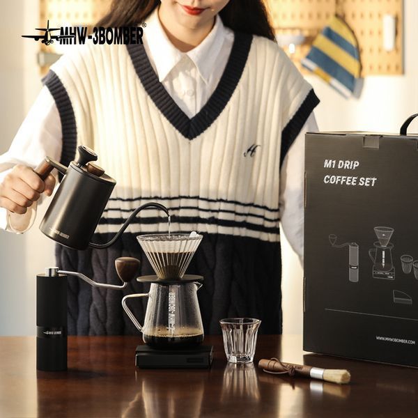 Набір бариста для приготування фільтр кави MHW-3BOMBER M1 Drip Coffee, подарунковий, для кавомана CS5469 фото