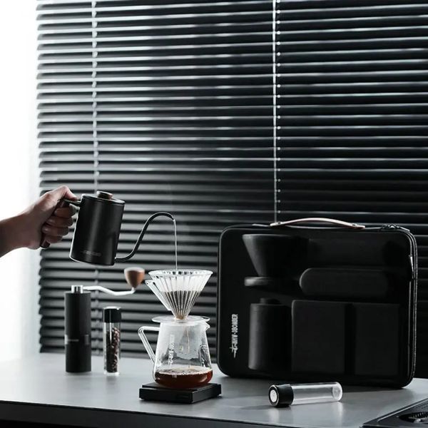 Подарочный набор MHW-3BOMBER Portable Pour-Over Set на 8 предметов для приготовления кофе CS5570 фото
