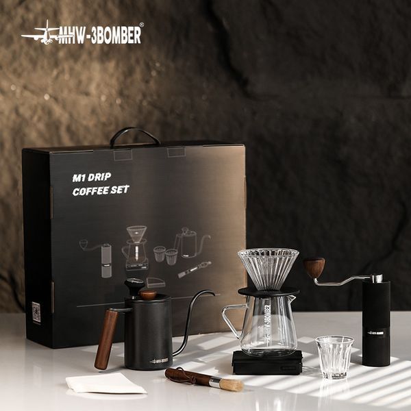 Набір бариста для приготування фільтр кави MHW-3BOMBER M1 Drip Coffee, подарунковий, для кавомана CS5469 фото