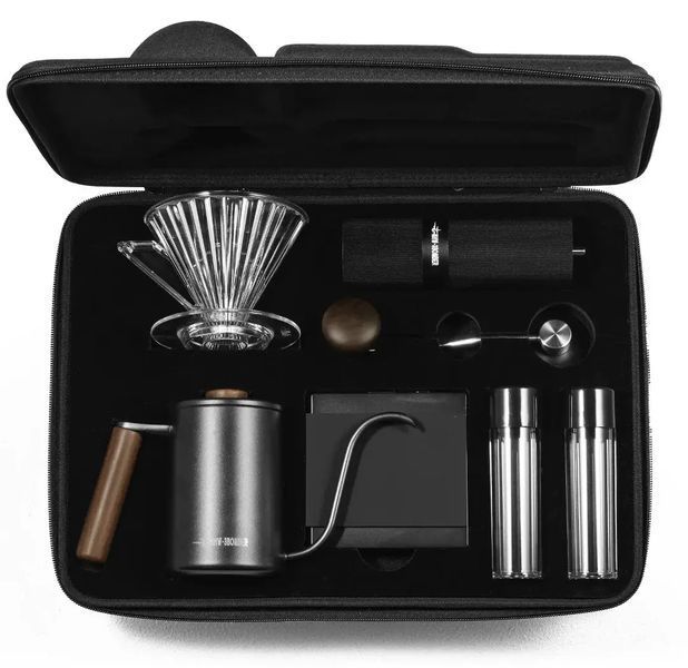 Подарочный набор MHW-3BOMBER Portable Pour-Over Set на 8 предметов для приготовления кофе CS5570 фото