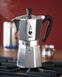 Гейзерна кавоварка на 9 чашок Bialetti Moka Express 420 мл для кави еспресо із алюмінію для плити 1165 фото 3