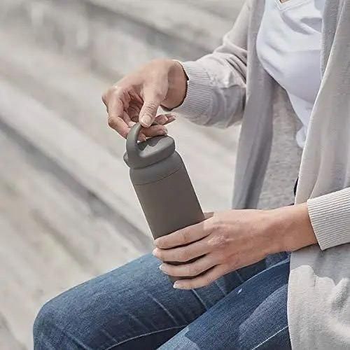Металлическая термокружка Kinto Day Off Tumbler Dark Grey чашка термос для кофе из нержавейки японская&nbsp; 21096 фото