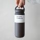 Металлическая термокружка Kinto Day Off Tumbler Dark Grey чашка термос для кофе из нержавейки японская&nbsp; 21096 фото 3