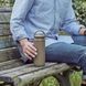 Металлическая термокружка Kinto Day Off Tumbler Dark Grey чашка термос для кофе из нержавейки японская&nbsp; 21096 фото 6