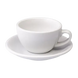 Чашка і блюдце для капучино Loveramics White Egg, 200 мл C088-200WH фото