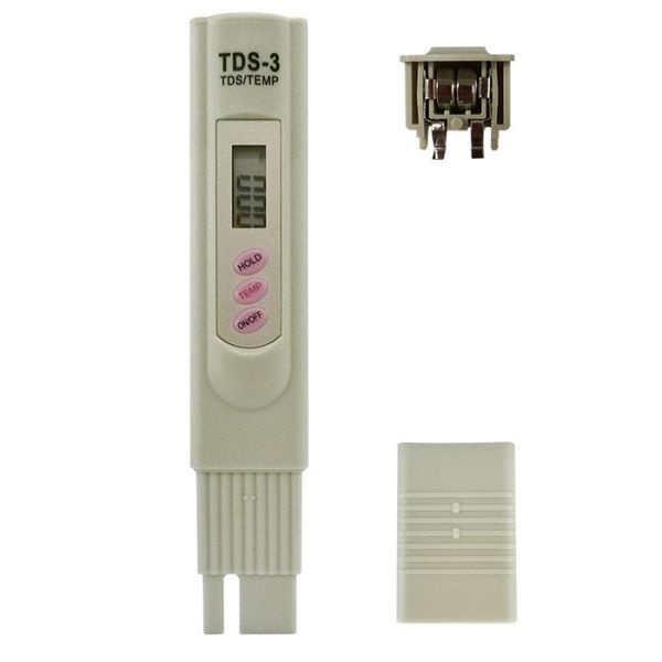 Ручка солемер тестер качества воды TDS-3, измеритель кислотности ph портативный карманный, бытовой, для воды 300388 фото
